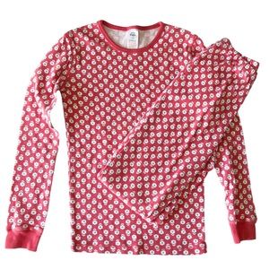 Mini Boden Floral Cotton Pajama Set | 12
